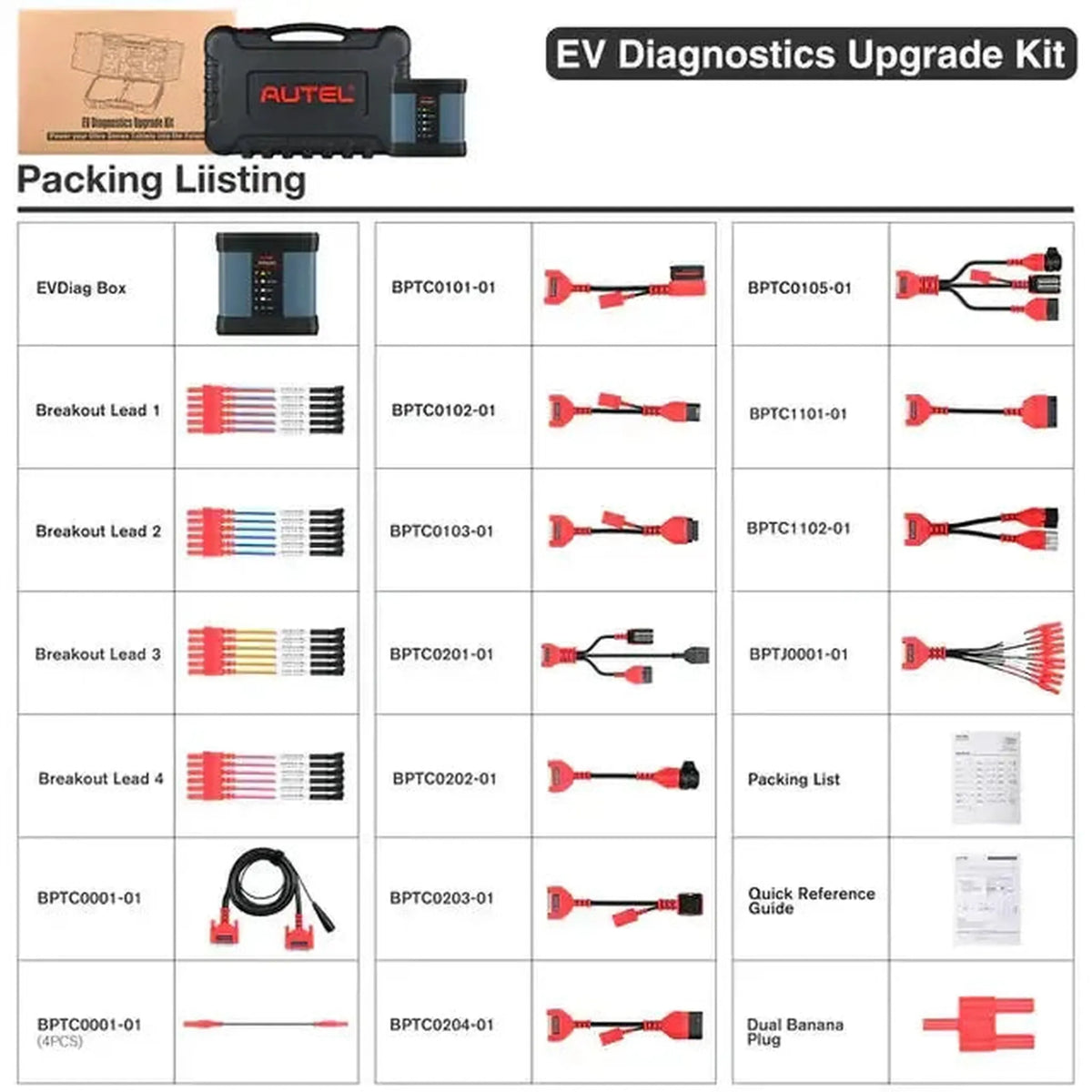 Autel EV Diagnostics Upgrade Kit | Příslušenství