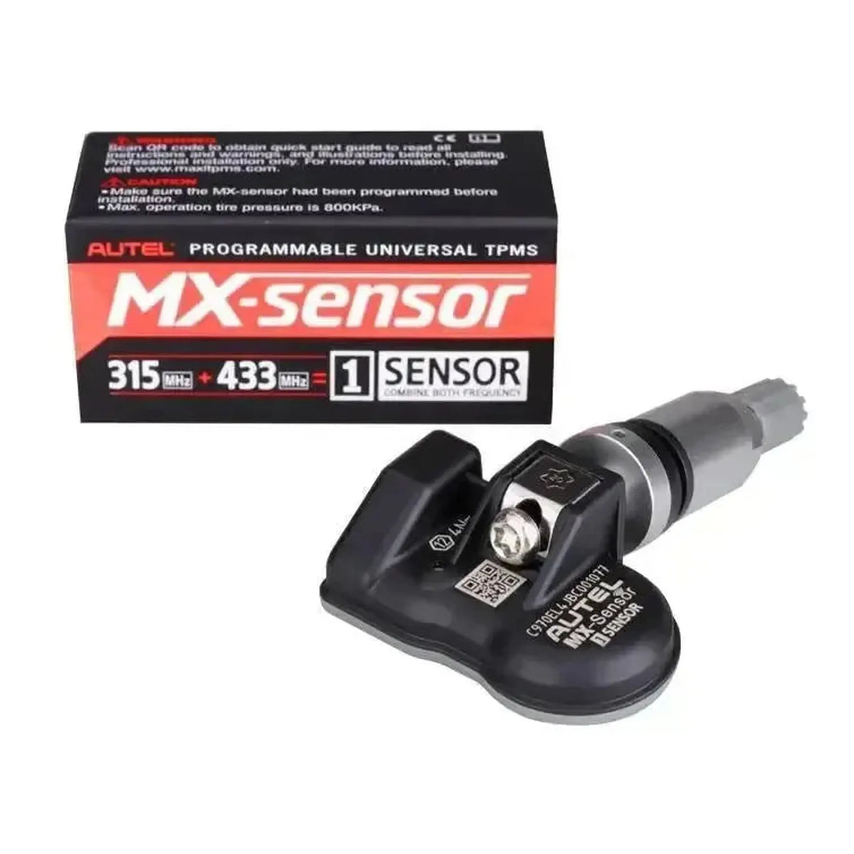 Autel MX-Sensor 315MHz+433MHz (Aluminium) | TPMS-senzor (šroubovací)