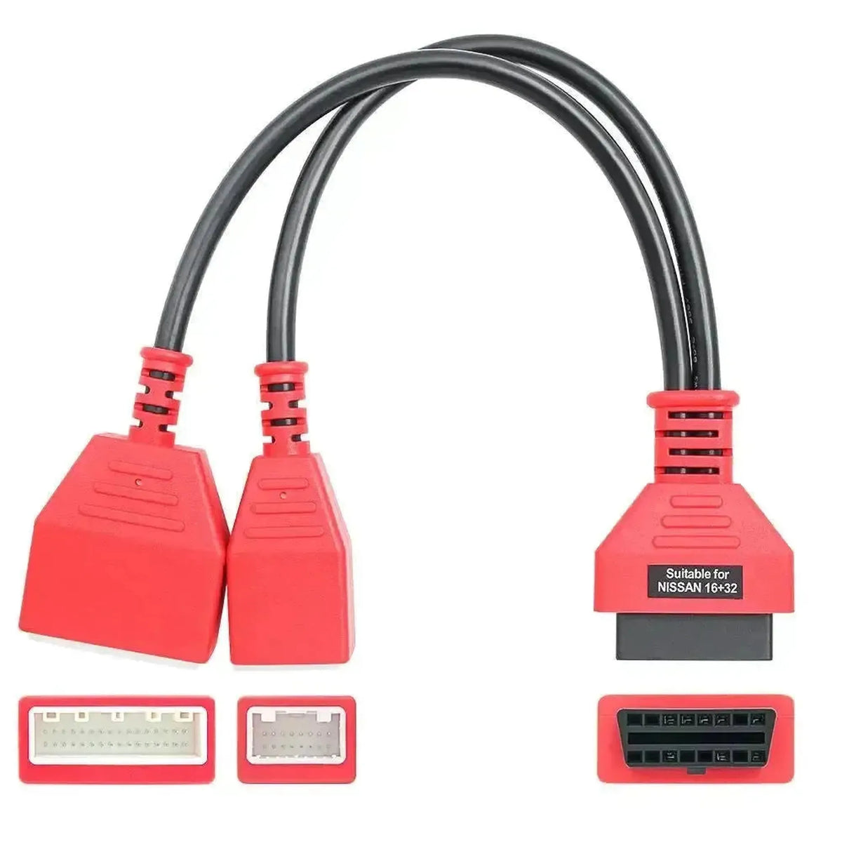 Nissan 16+32-pinový SGW - 16-pinový OBD2 adaptérový kabel | Osobní automobil