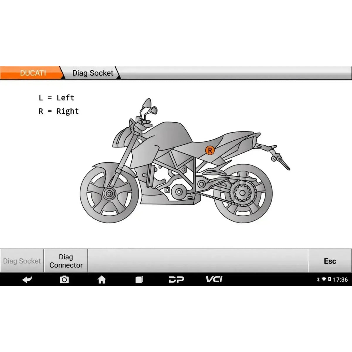 OBDSTAR IScan Ducati | Diagnostický přístroj | Motocykl