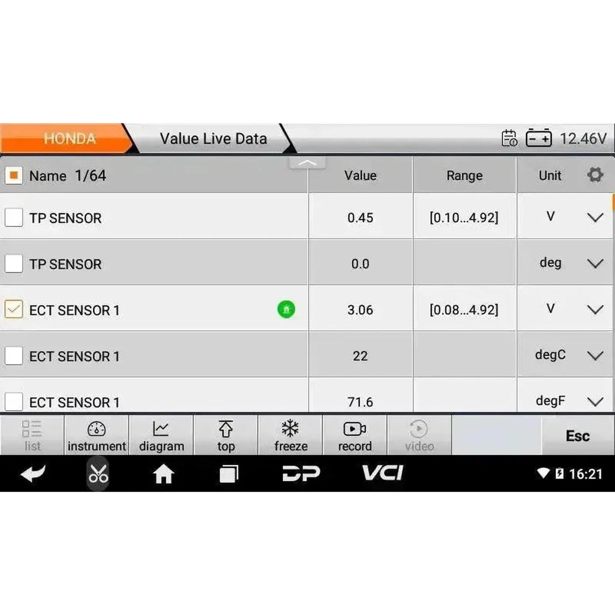 OBDSTAR IScan Honda (Marine) | Diagnostický přístroj | Lodní motor