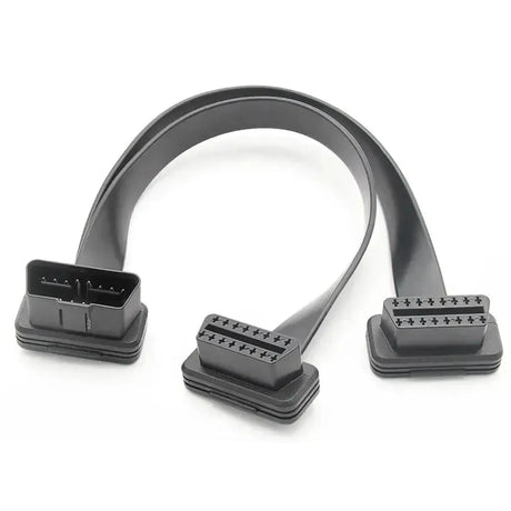 16kolíkový OBD2 plochý prodlužovací a rozdvojevací kabel, sada 2 ks (30 cm) | Rozhraní
