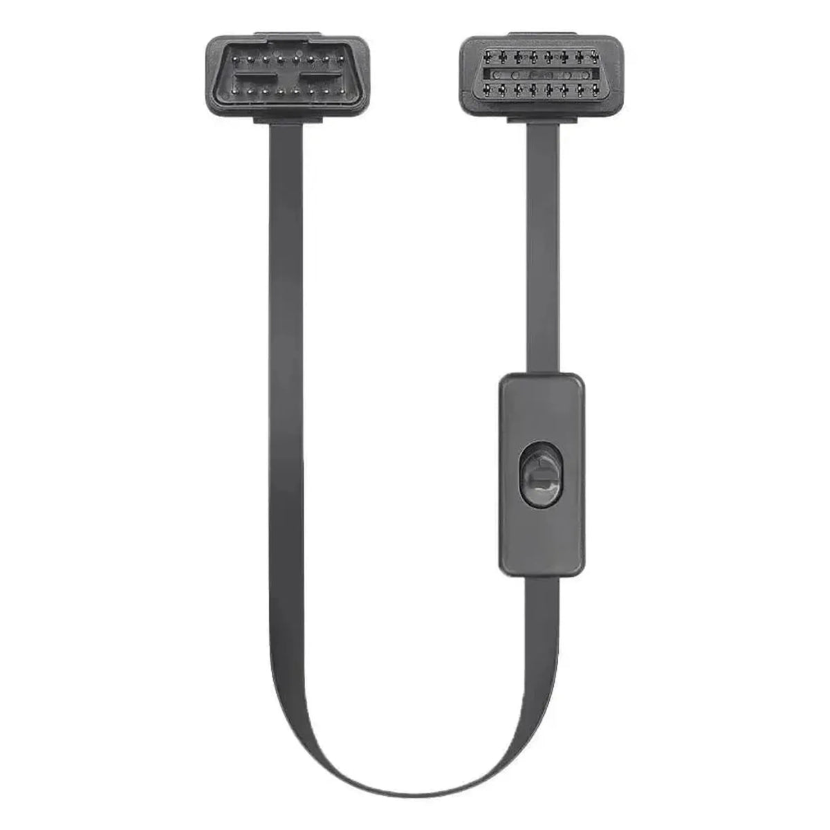 16-pinová plochá prodlužovací kabel OBD2 se spínačem (60 cm) | Rozhraní