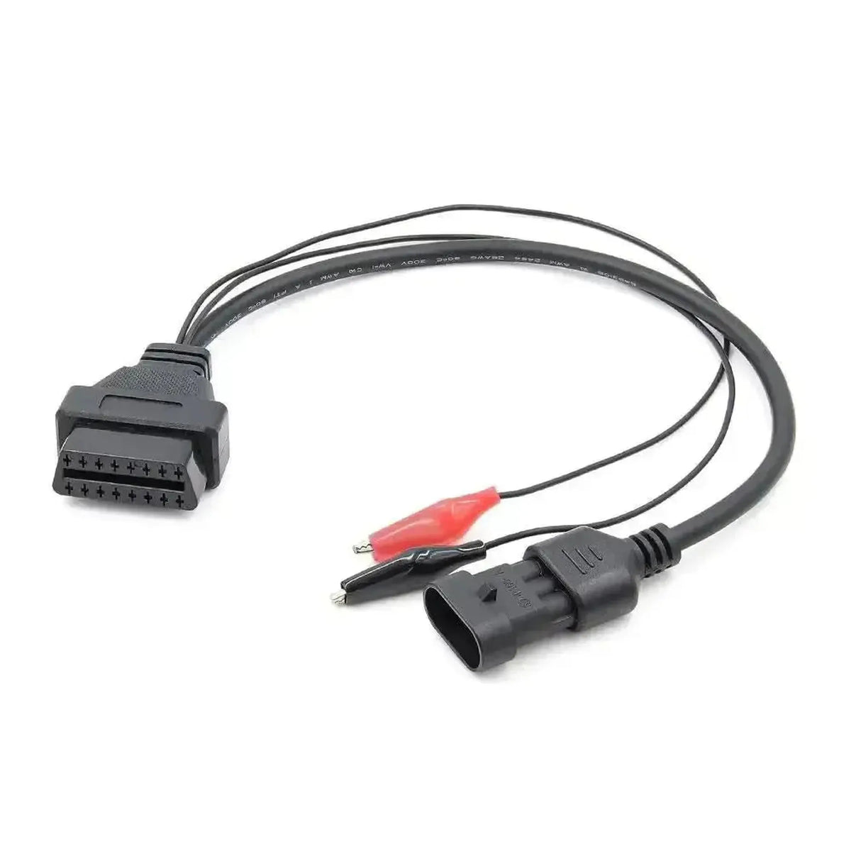 Alfa Romeo/Fiat/Lancia 3-pin OBD1 – 16-pin OBD2 adaptérní kabel | Osobní automobily