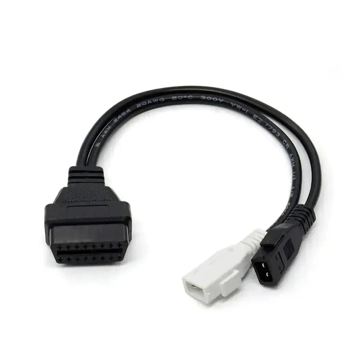 Audi/Seat/Skoda/Volkswagen 2+2-pinový OBD1 – 16-pinový OBD2 Adaptérový kabel | Osobní vozidla