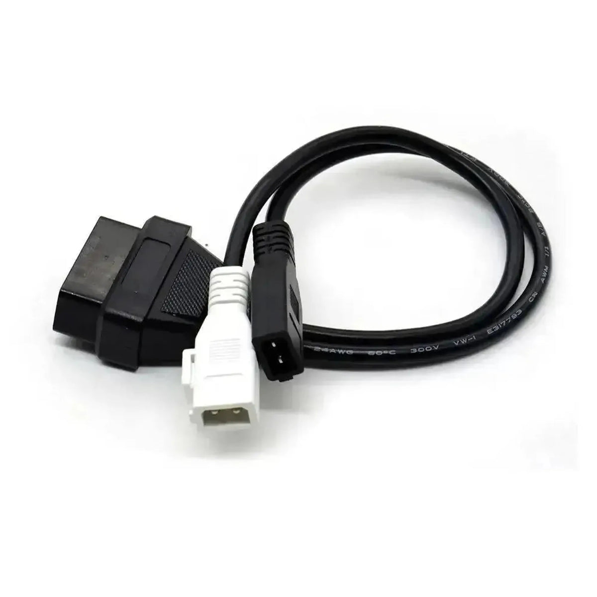 Audi/Seat/Skoda/Volkswagen 2+2-pinový OBD1 – 16-pinový OBD2 Adaptérový kabel | Osobní vozidla
