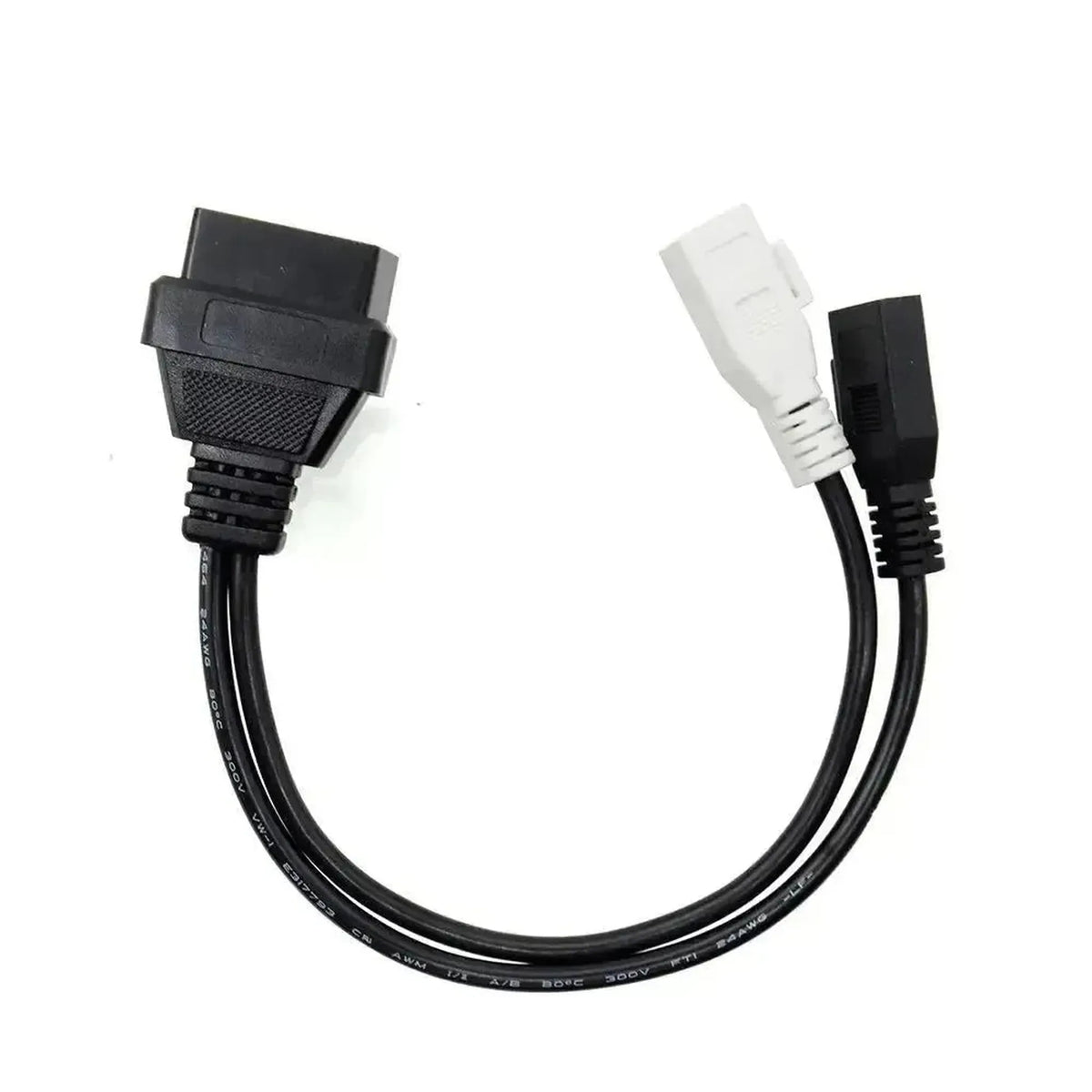 Audi/Seat/Skoda/Volkswagen 2+2-pinový OBD1 – 16-pinový OBD2 Adaptérový kabel | Osobní vozidla