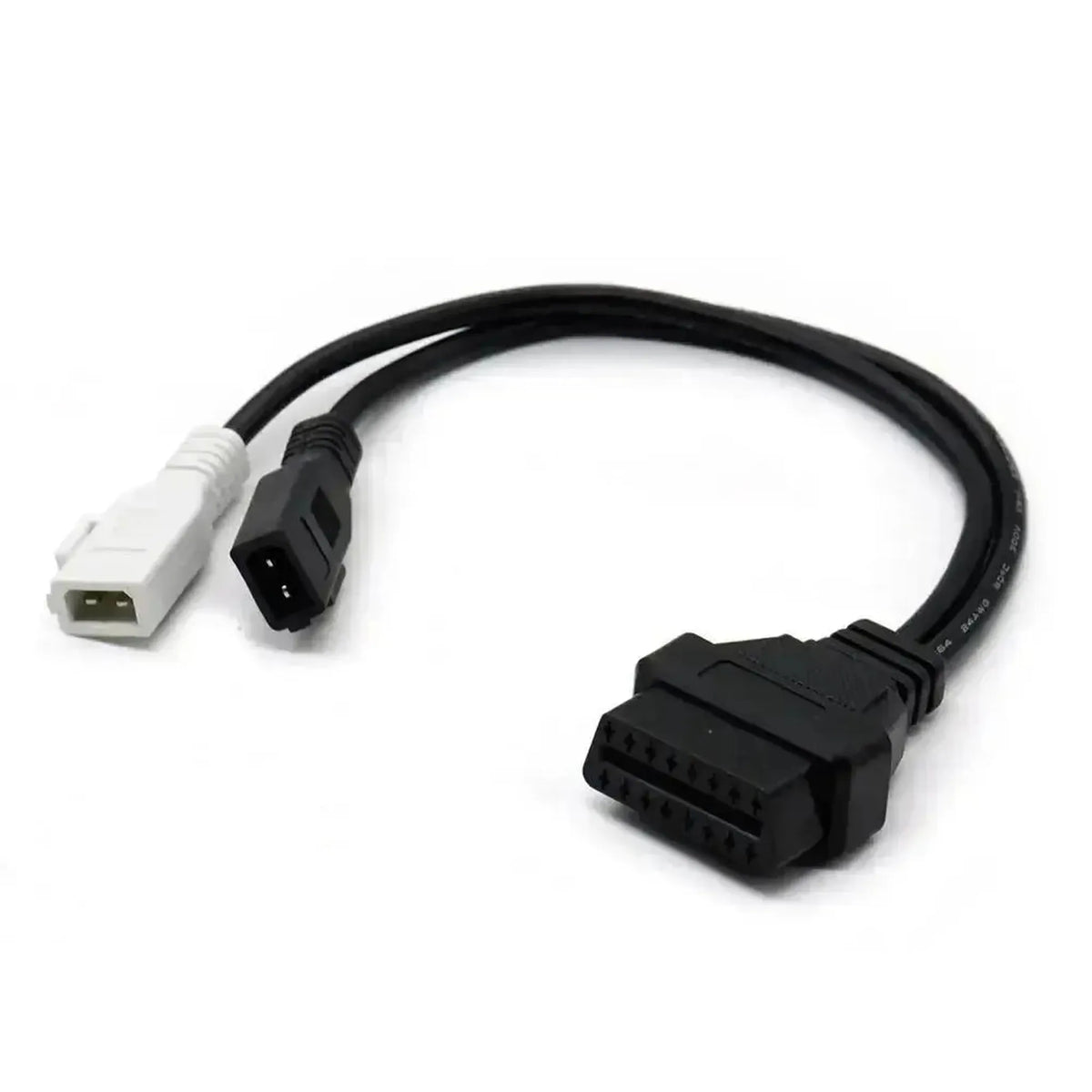 Audi/Seat/Skoda/Volkswagen 2+2-pinový OBD1 – 16-pinový OBD2 Adaptérový kabel | Osobní vozidla