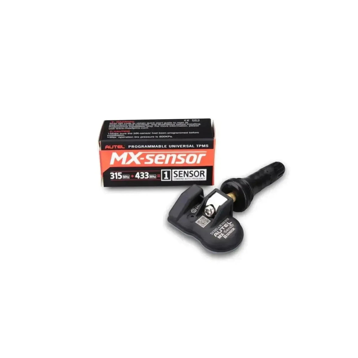 Autel MX-Sensor 315MHz+433MHz (Rubber) | Snímač TPMS (závitový)