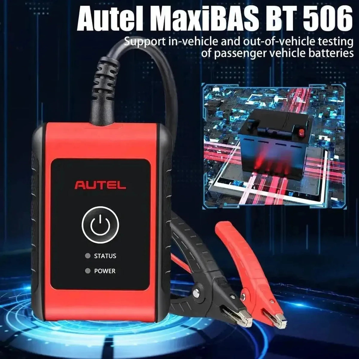 Autel MaxiBas BT506 | Tester baterie