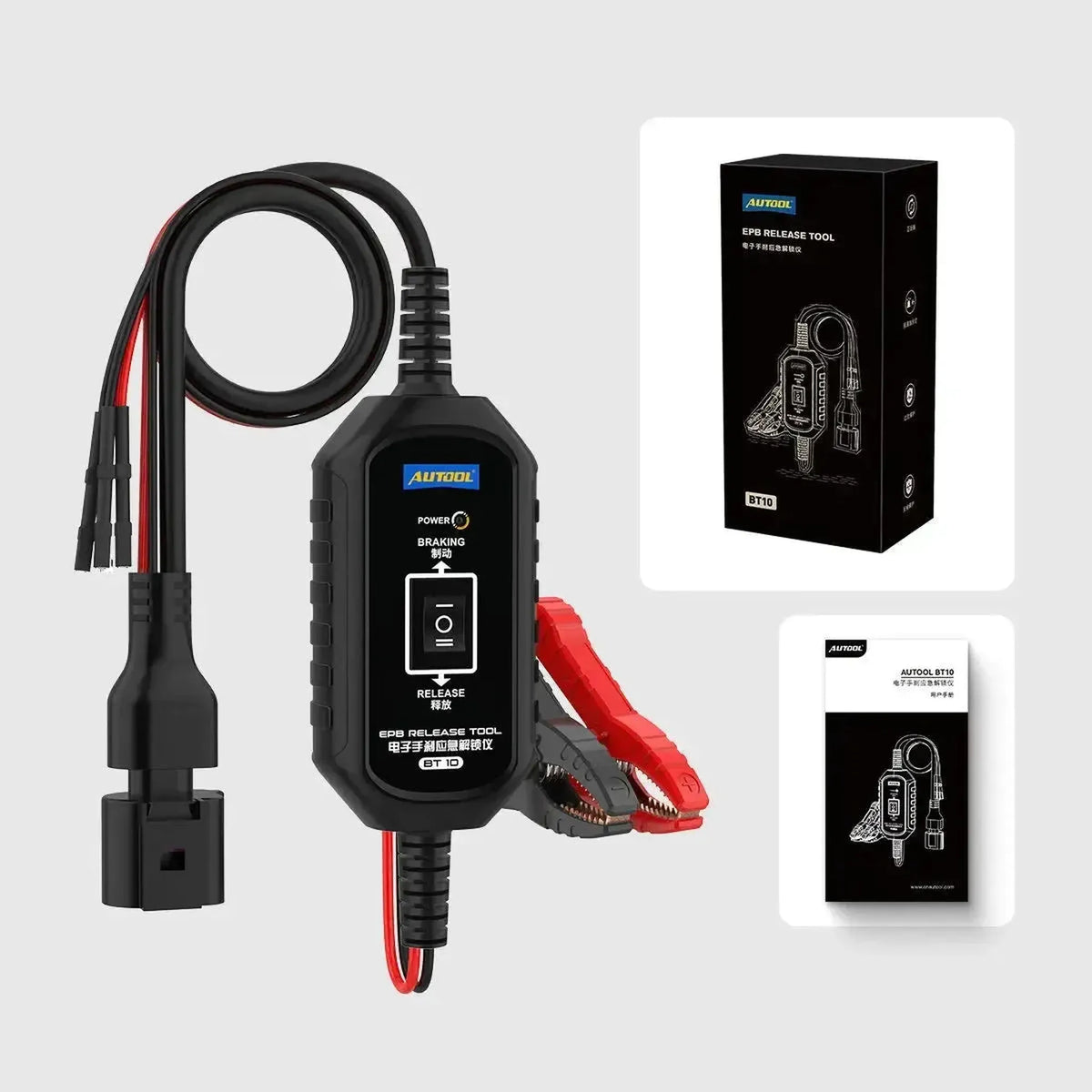 Autool BT10 | Nástroj pro odemykání elektronické parkovací brzdy