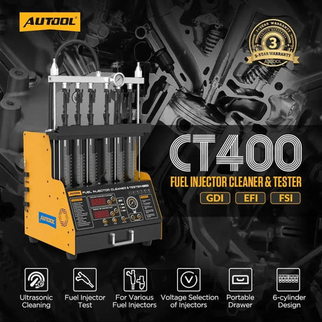 Autool CT400 | Tester palivových trysek