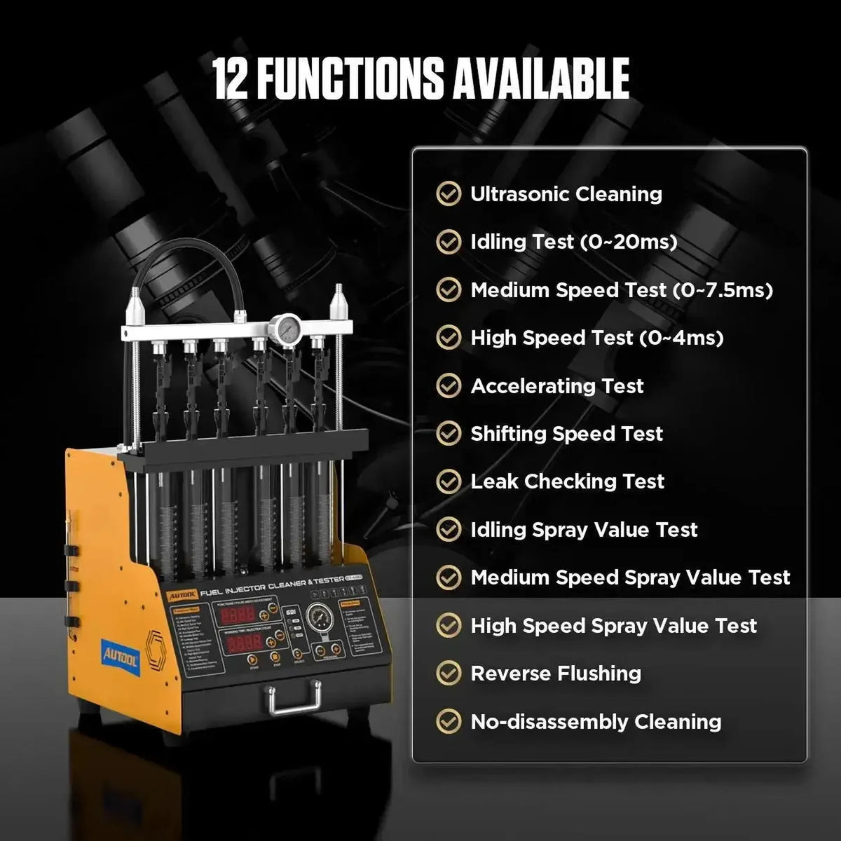 Autool CT400 | Tester palivových trysek