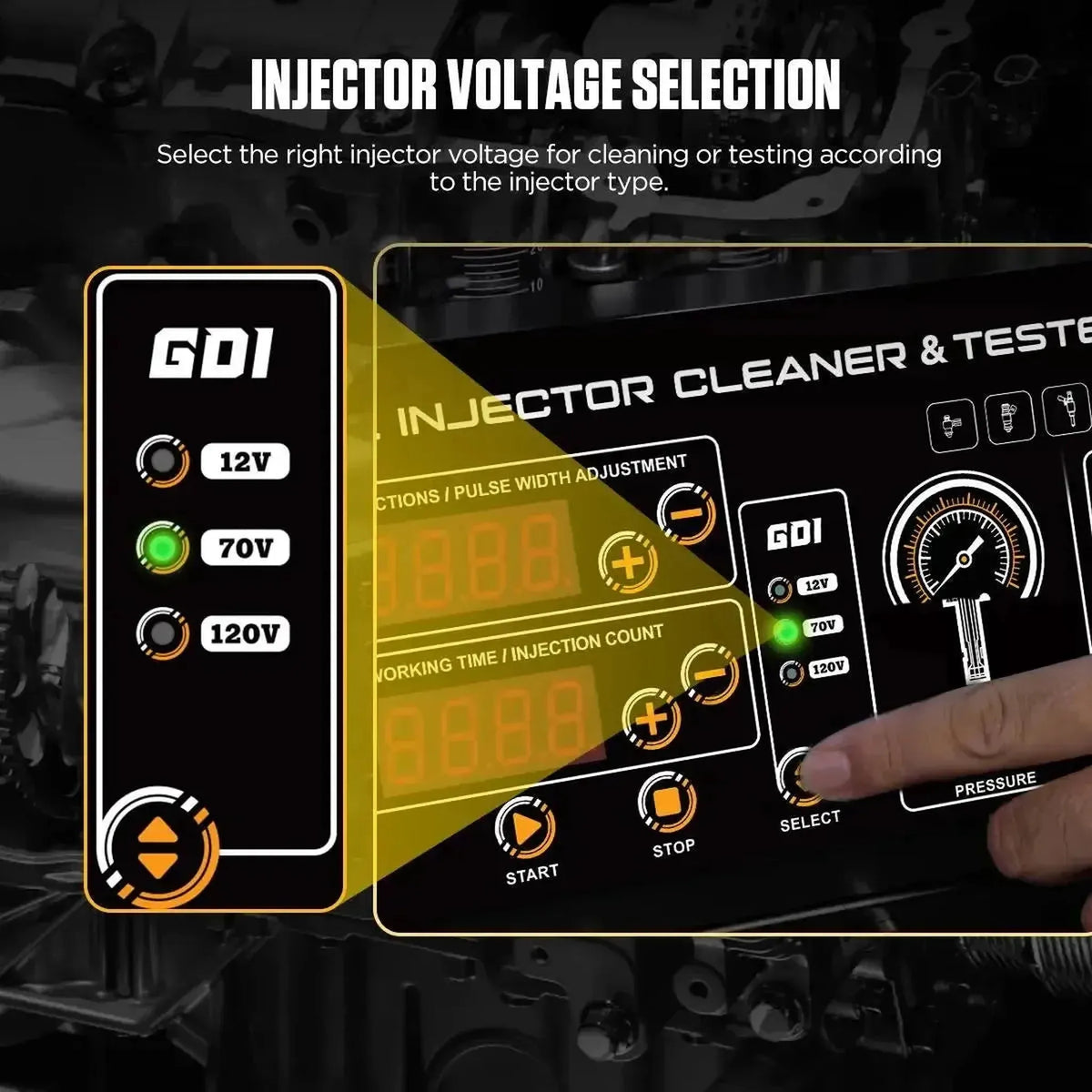Autool CT400 | Tester palivových trysek
