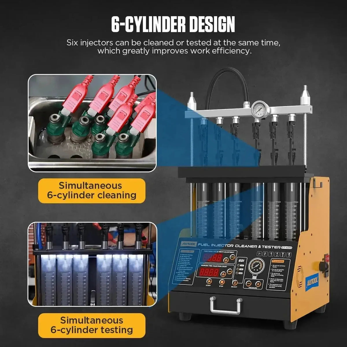 Autool CT400 | Tester palivových trysek