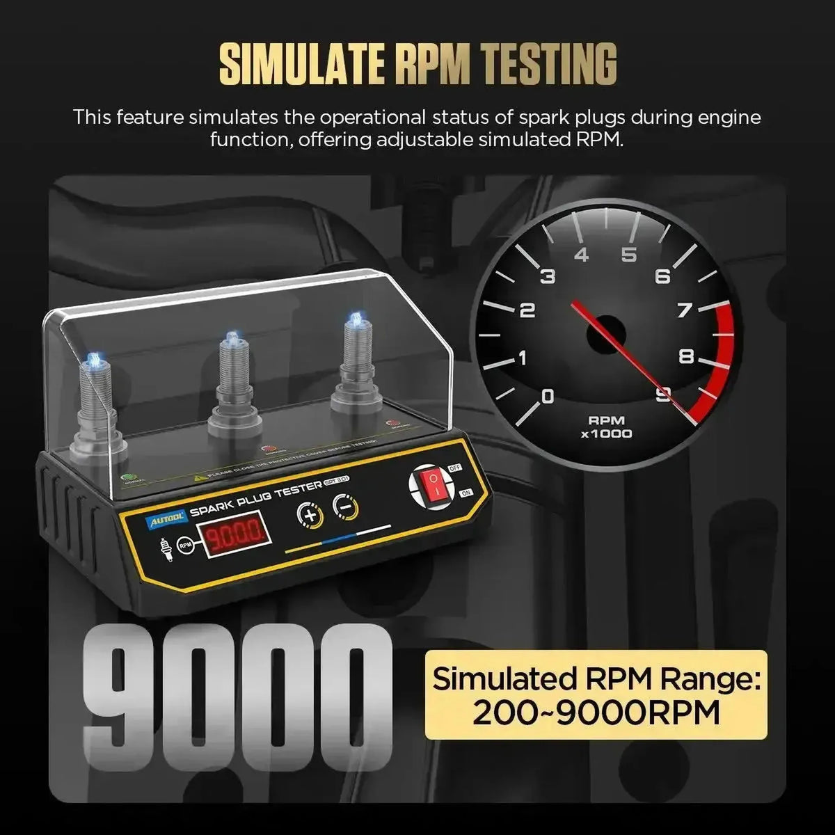 Autool SPT301 | Tester svíček