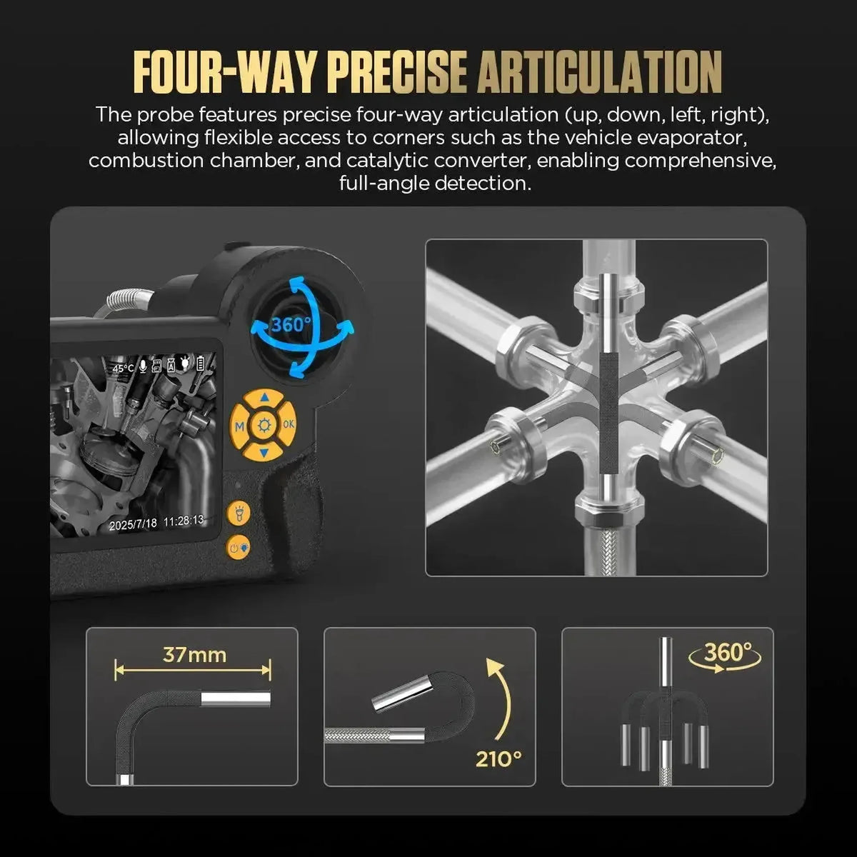 Autool SVB408 | Inspekční kamera (3,9 mm)