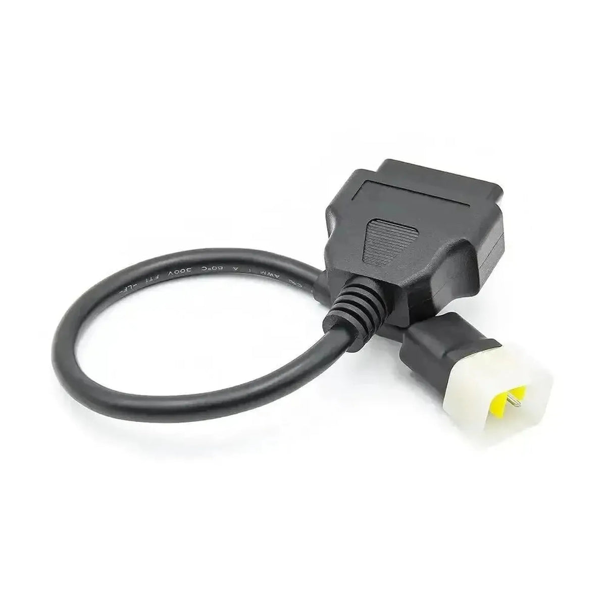 Přechodový kabel Delphi 6-kolíková OBD – 16-kolíková OBD2 | Motocykly