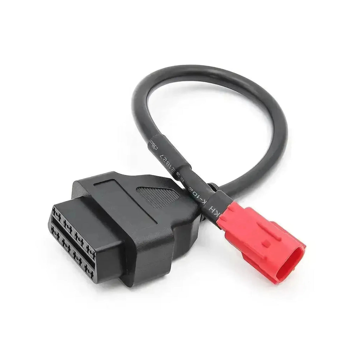 Redukční kabel Euro-V 6 kolíků OBD – 16 kolíků OBD2 | Motorky