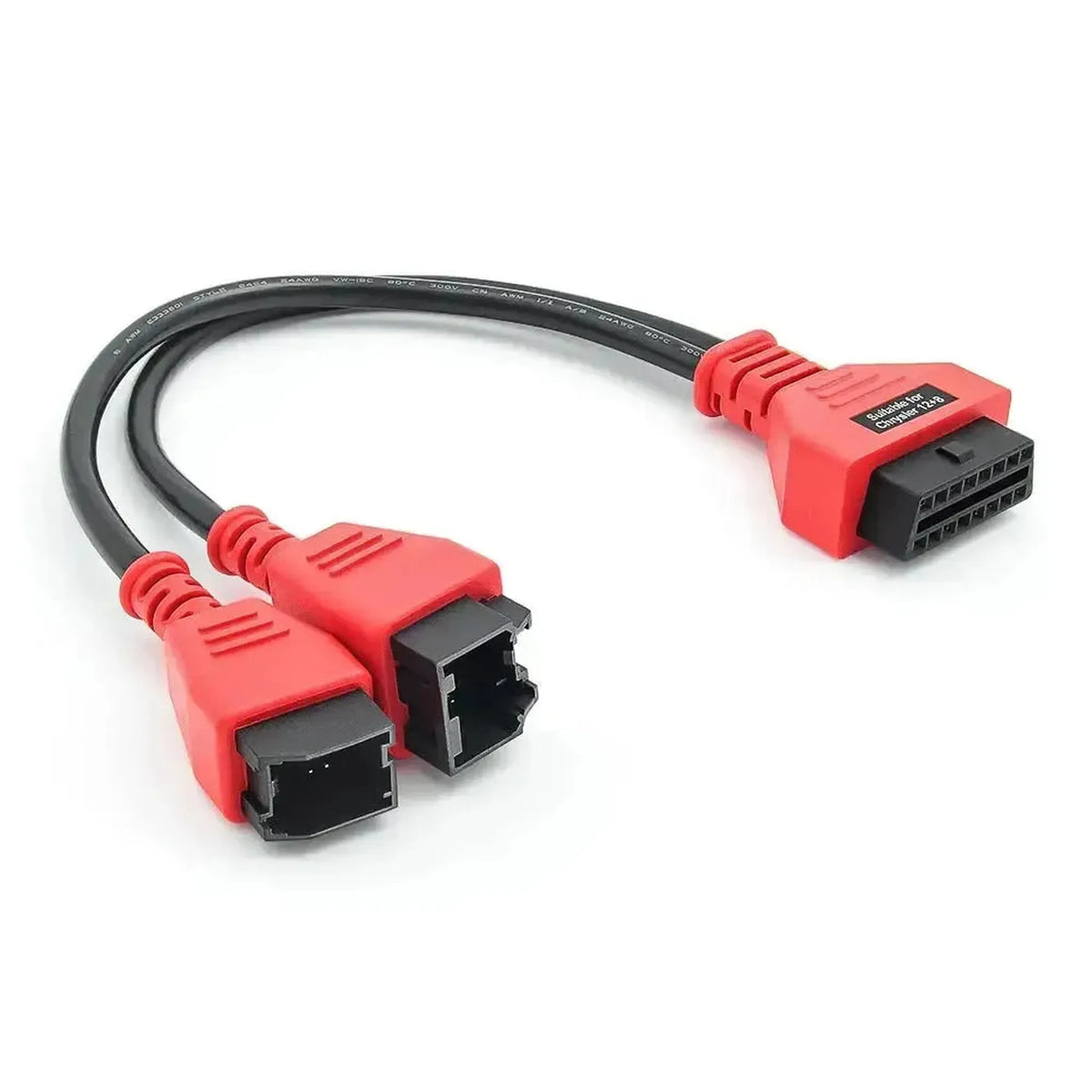 FCA 12+8-pinový SGW – 16-pinový OBD2 adaptér | Osobní automobily