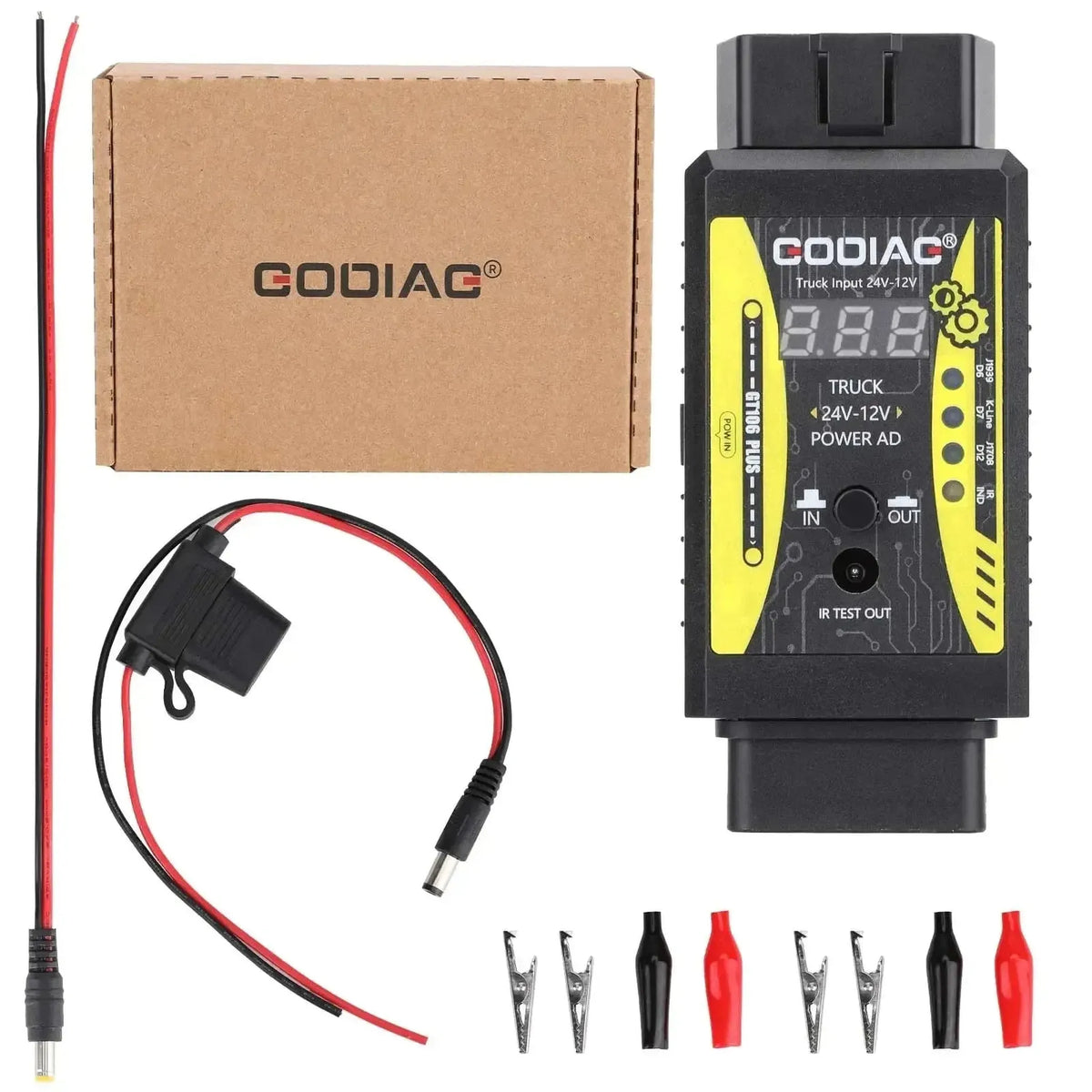 GoDiag GT106 Plus | Měnič napětí | Příslušenství