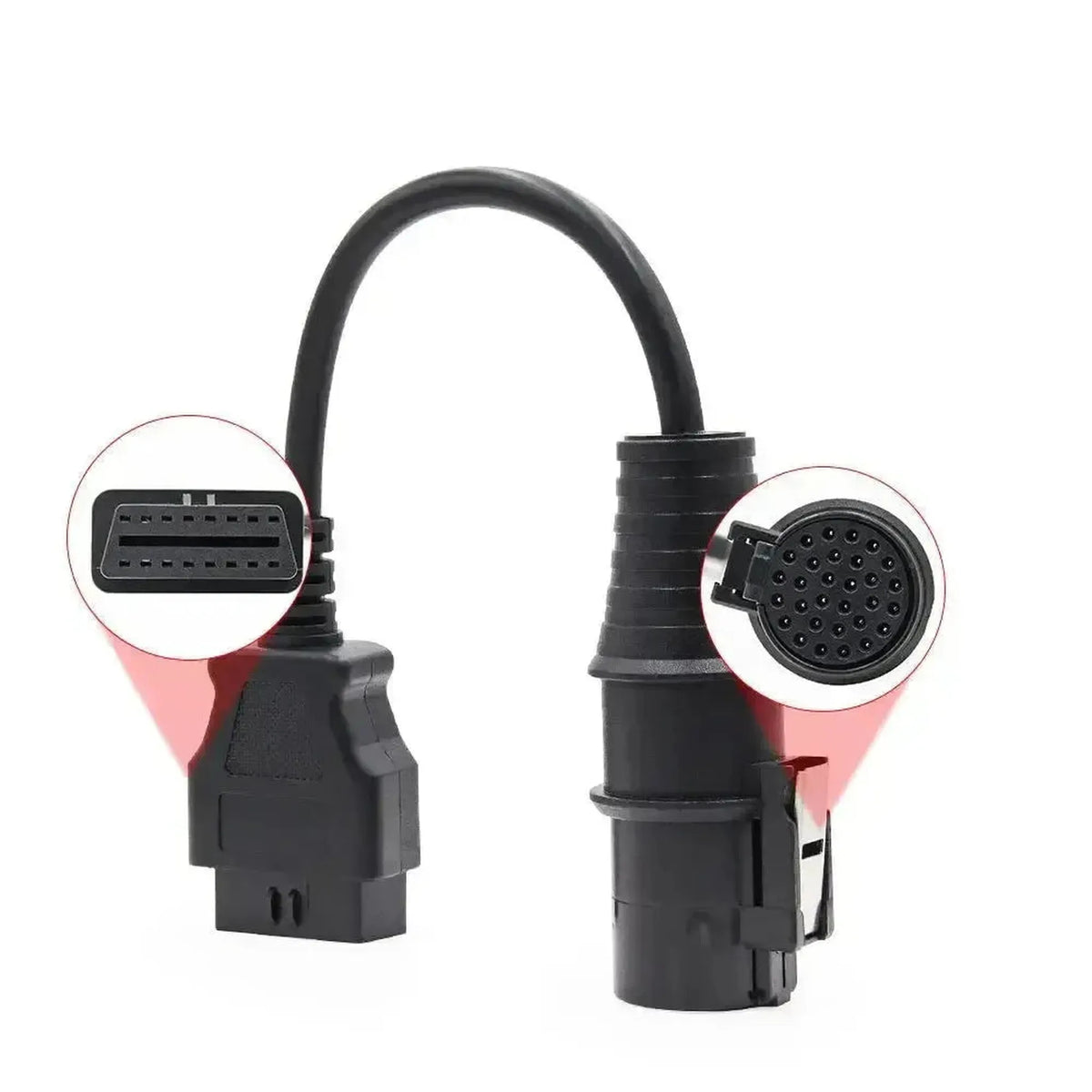 Adaptační kabel Iveco 30-kolíkový OBD1 – 16-kolíkový OBD2 | Nákladní automobil