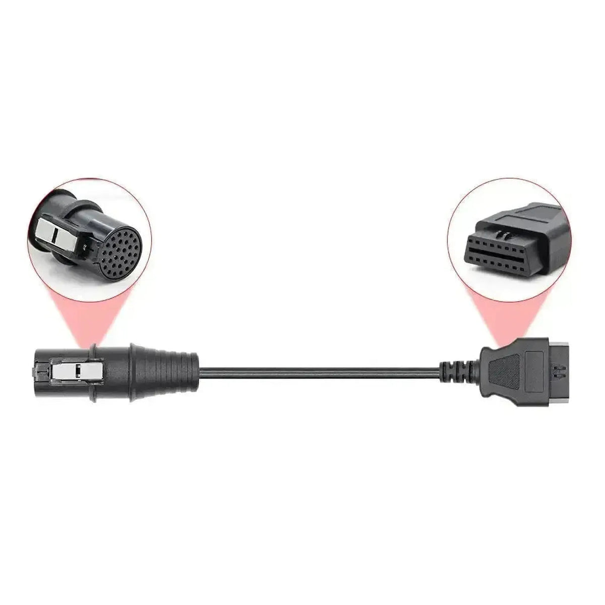 Adaptační kabel Iveco 30-kolíkový OBD1 – 16-kolíkový OBD2 | Nákladní automobil