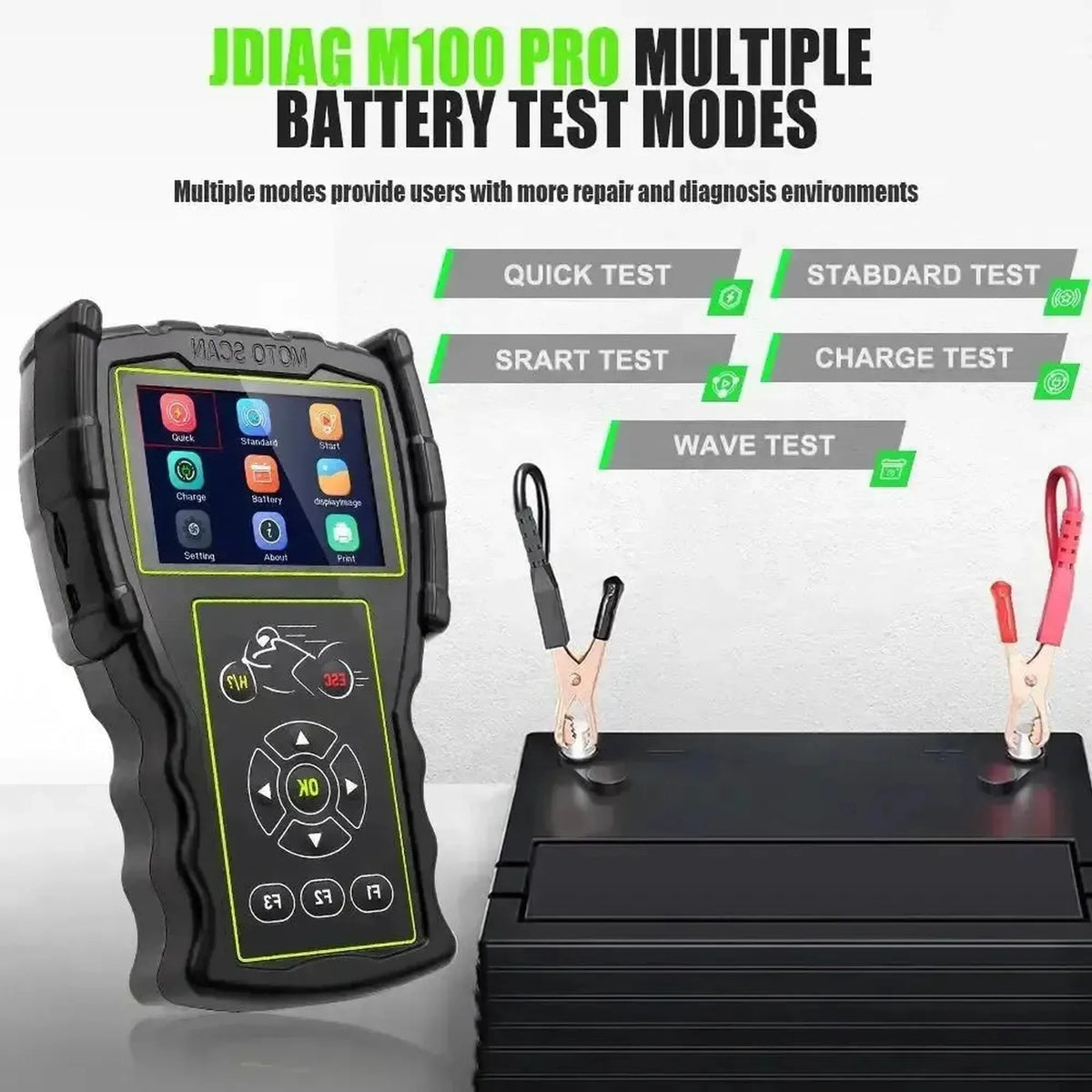 JDiag M100 Pro diagnostický přístroj pro motocykly