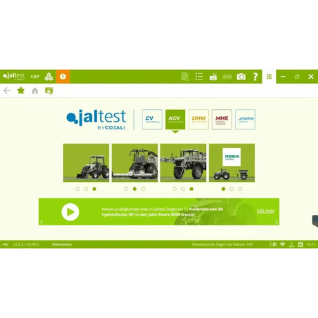 Diagnostický přístroj Jaltest AGV (Agricultural)