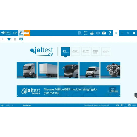 Diagnostický přístroj Jaltest Autobus