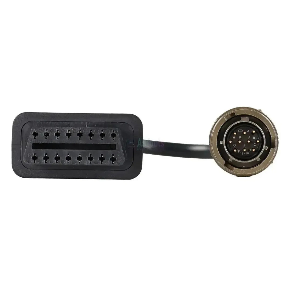 Jaltest (JDC537A) | MTU 10-kolíkový OBD - 16-kolíkový OBD2 adaptérový kabel | Spalovací motor
