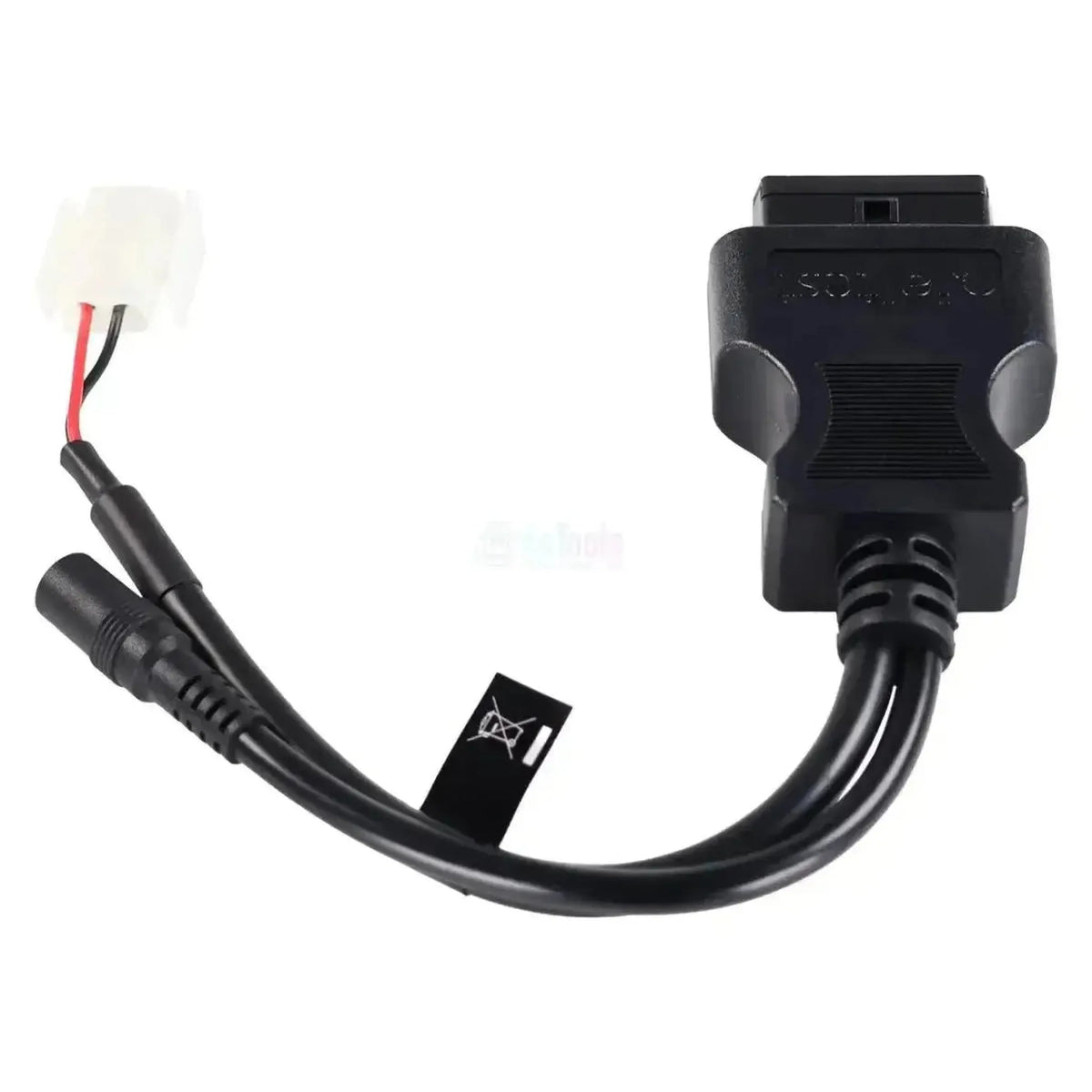Jaltest (JDC618A9) | Volvo Penta 2-pinový OBD - 16-pinový OBD2 Adaptérový kabel | Spalovací motor