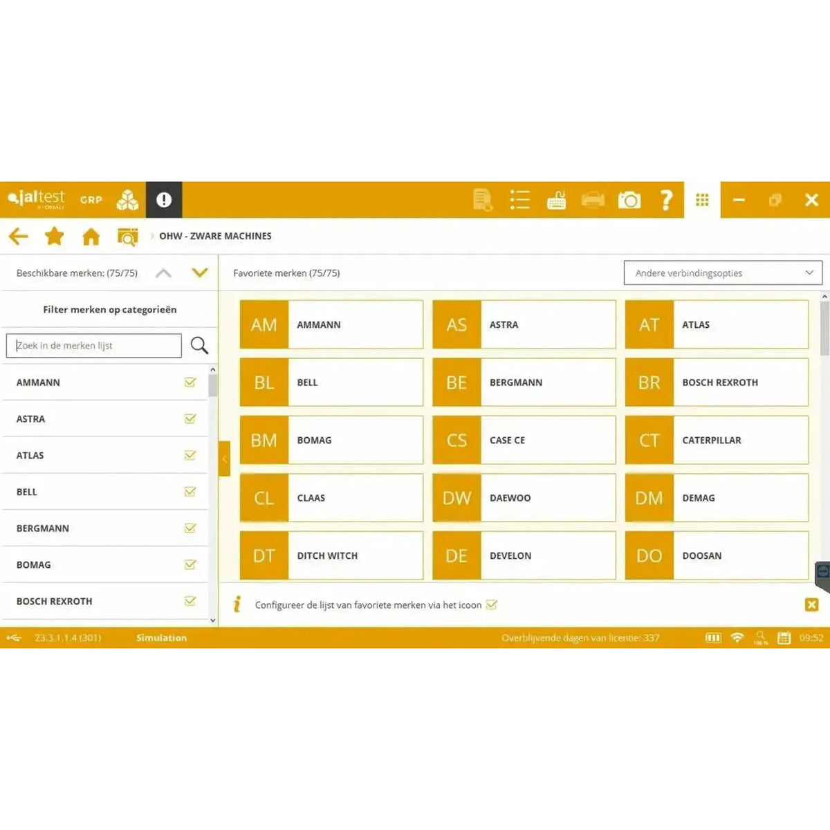 Jaltest Diagnostický Přístroj Zametacích Vozidel
