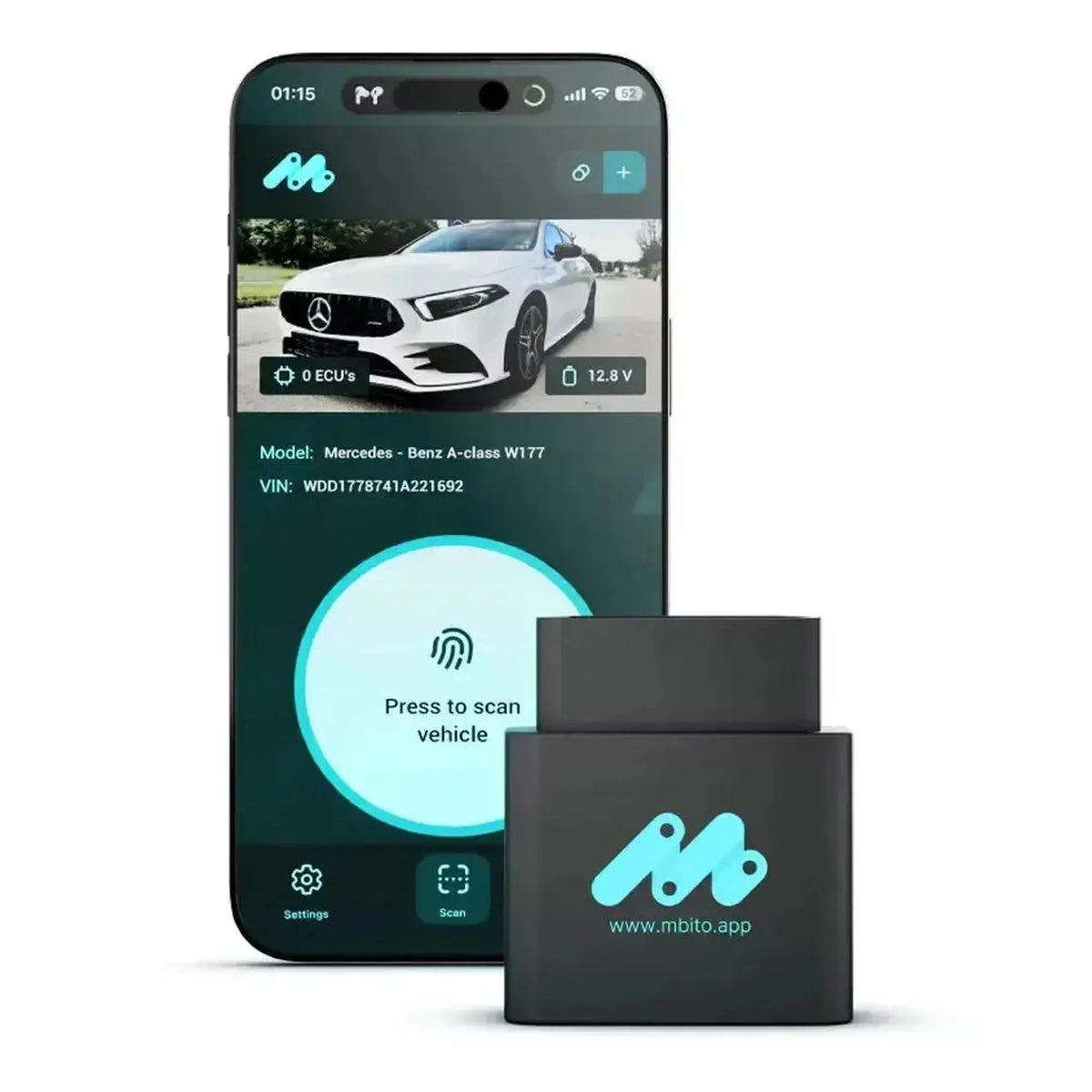 MBito OBD Device + 20 kreditů