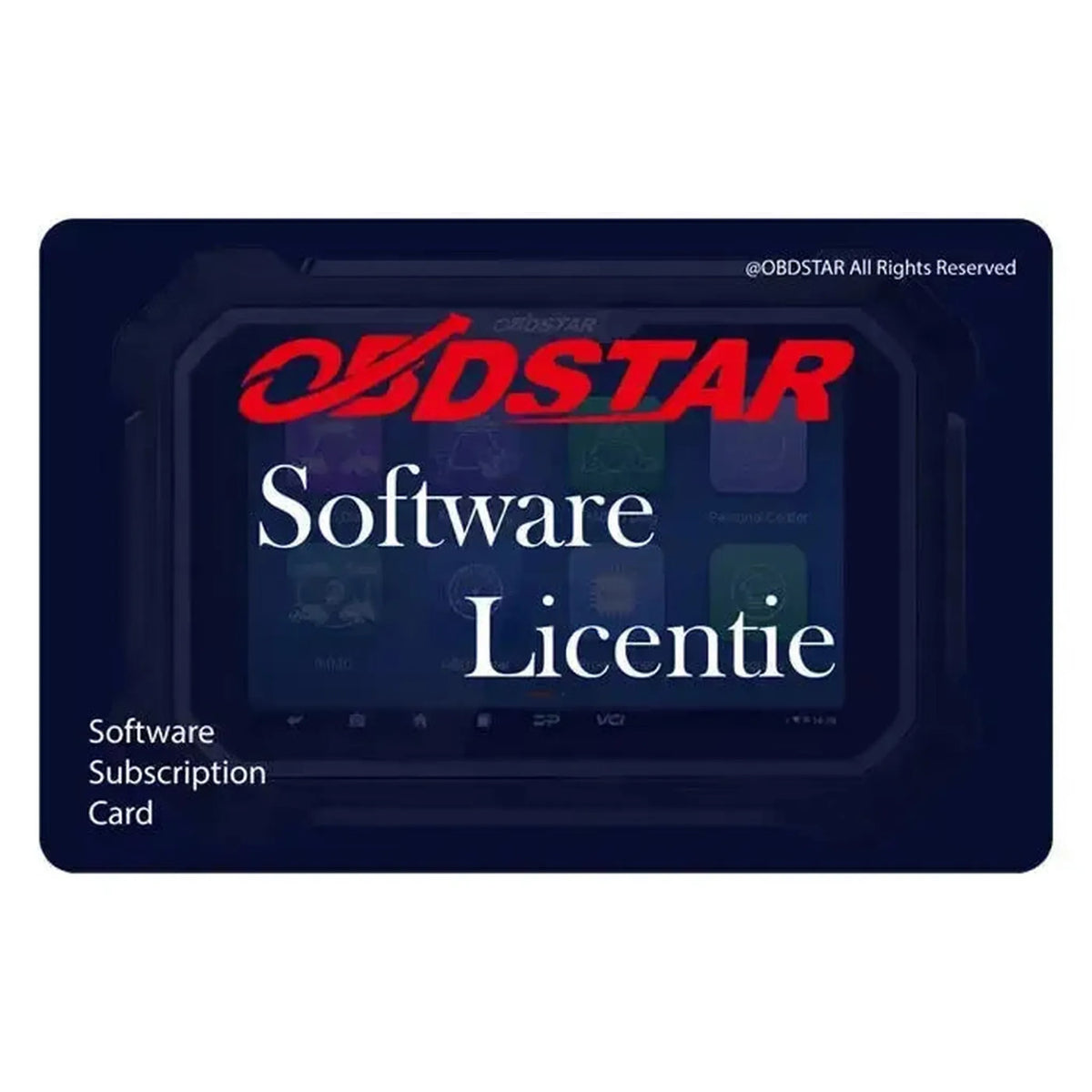 OBDSTAR ECU Master Configuratie A Update-licentie