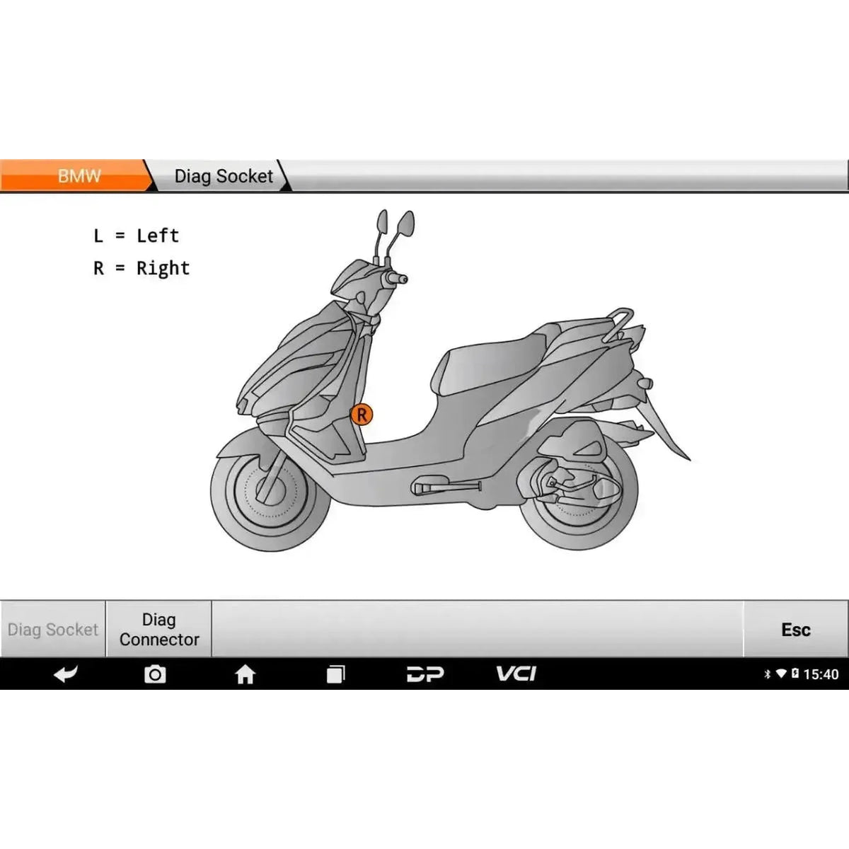 OBDSTAR IScan BMW | Diagnostický přístroj | Motocykl