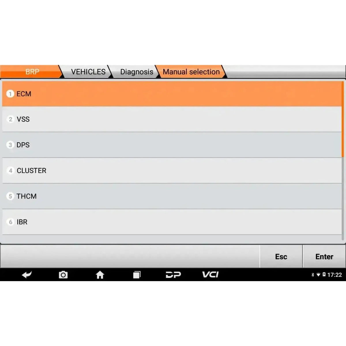 OBDSTAR IScan BRP | Diagnostická jednotka | Motocykl/Motorový člun