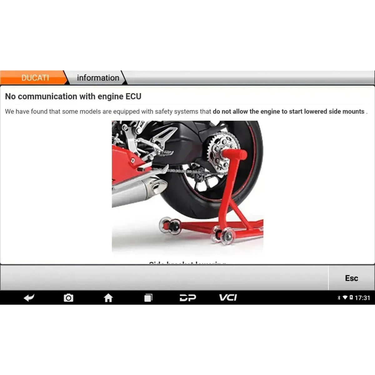 OBDSTAR IScan Ducati | Diagnostický přístroj | Motocykl