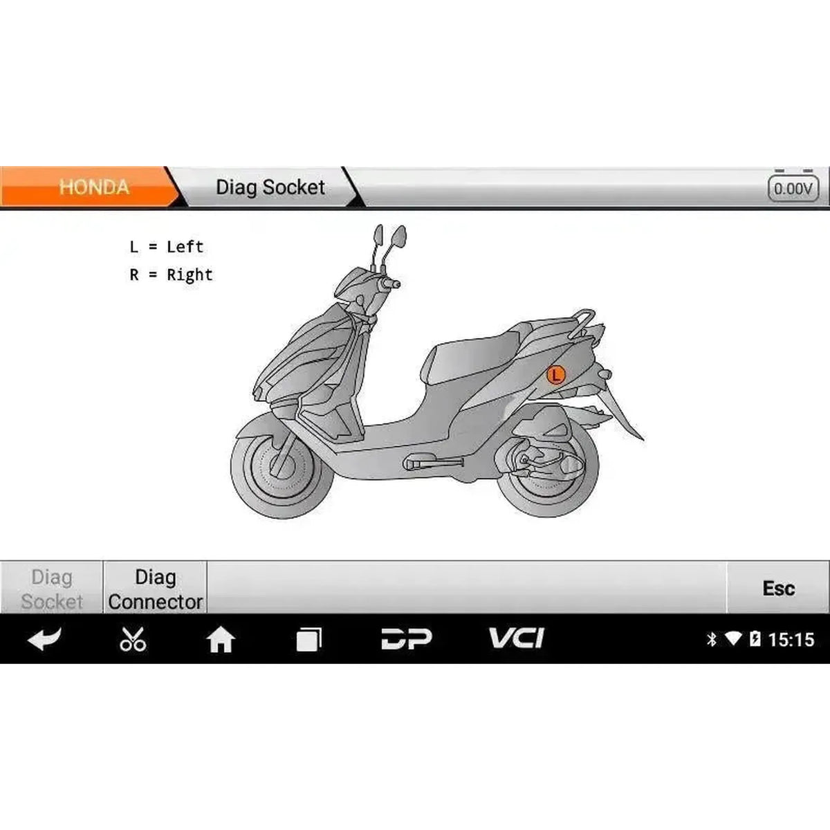 OBDSTAR IScan Japan | Diagnostický přístroj | Skútr/Motocykl