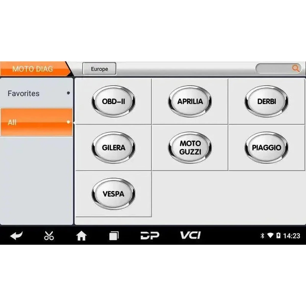 OBDSTAR IScan Piaggio Multi | Diagnostický přístroj | Motorky/Skútry