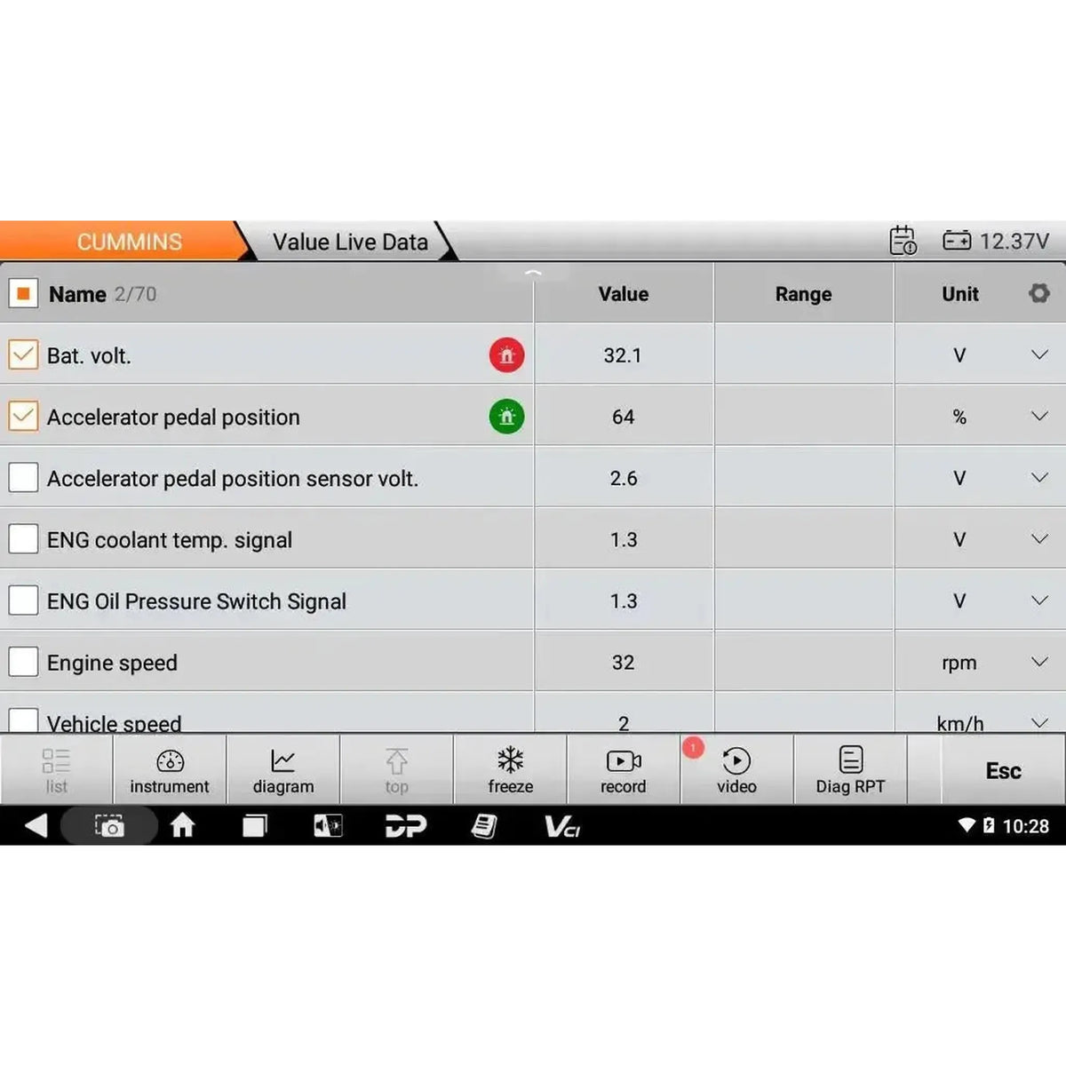 OBDSTAR IScan Pro Cummins (Marine) | Diagnostické zařízení | Motorový člun