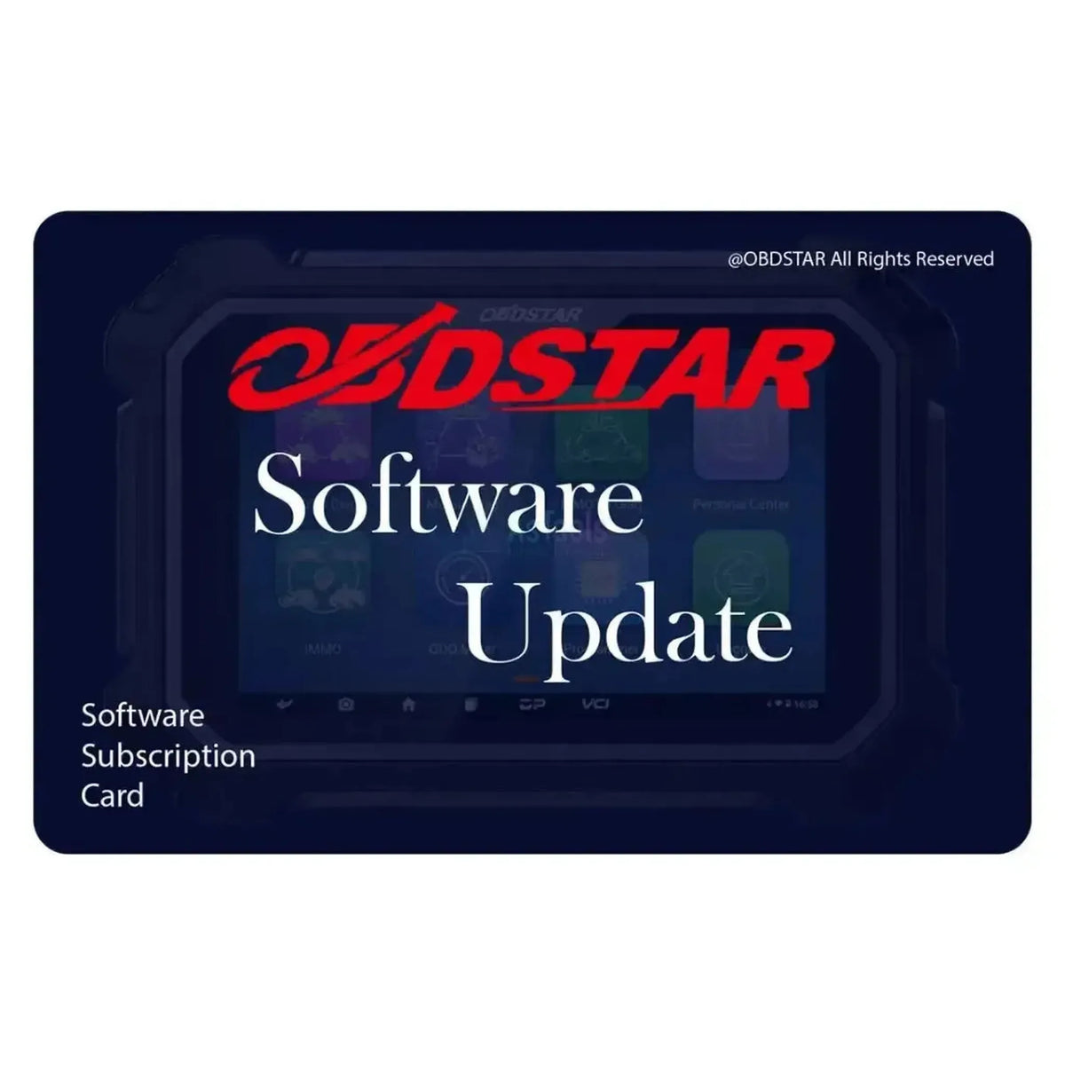 OBDSTAR IScan | Aktualizační licence