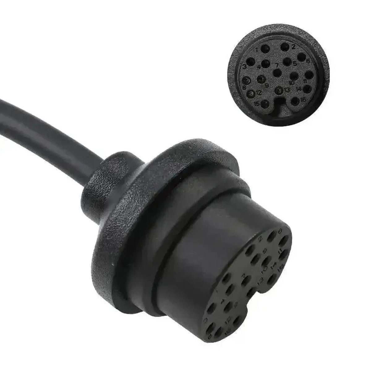 OBDSTAR (TCM-025) | ZF (8HP45-TC275) 16-pinový TCM – 15-pinový DB15 adaptérový kabel | Automobily