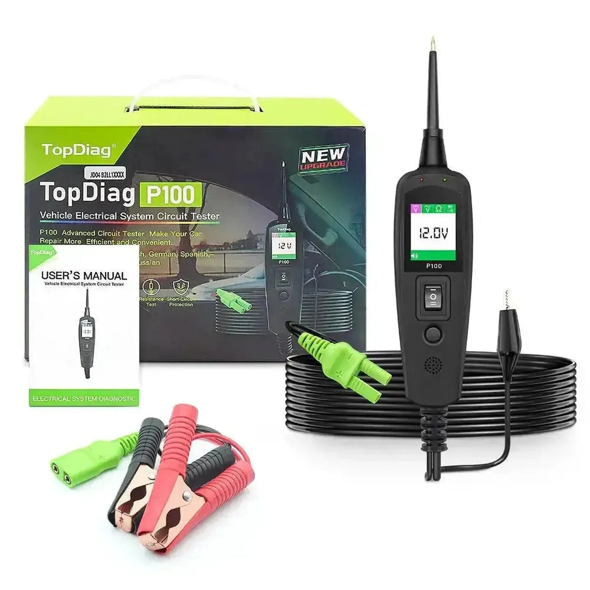TopDiag P100 | Přístroj pro testování obvodů