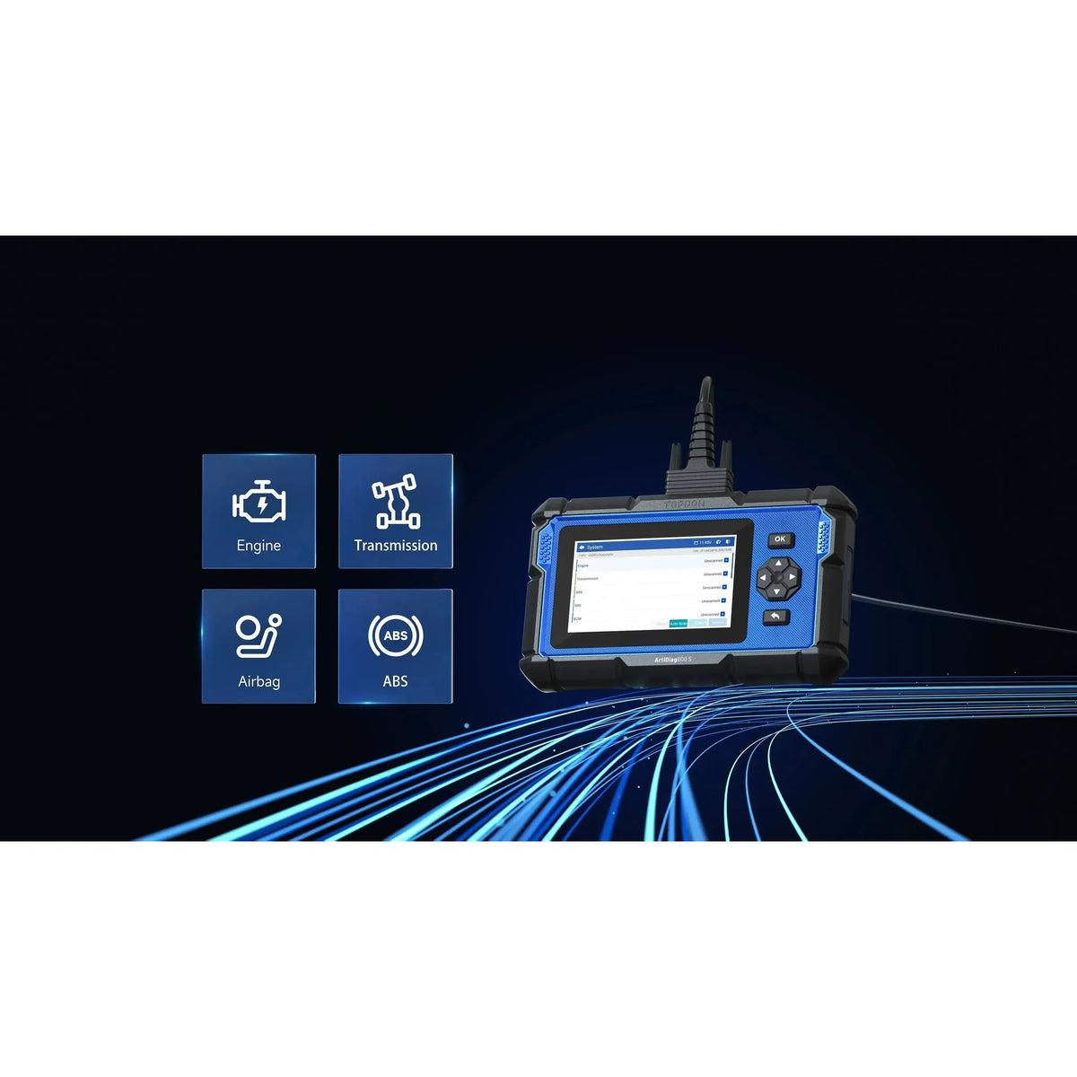 Topdon ArtiDiag600 S | Diagnostický přístroj | Auto