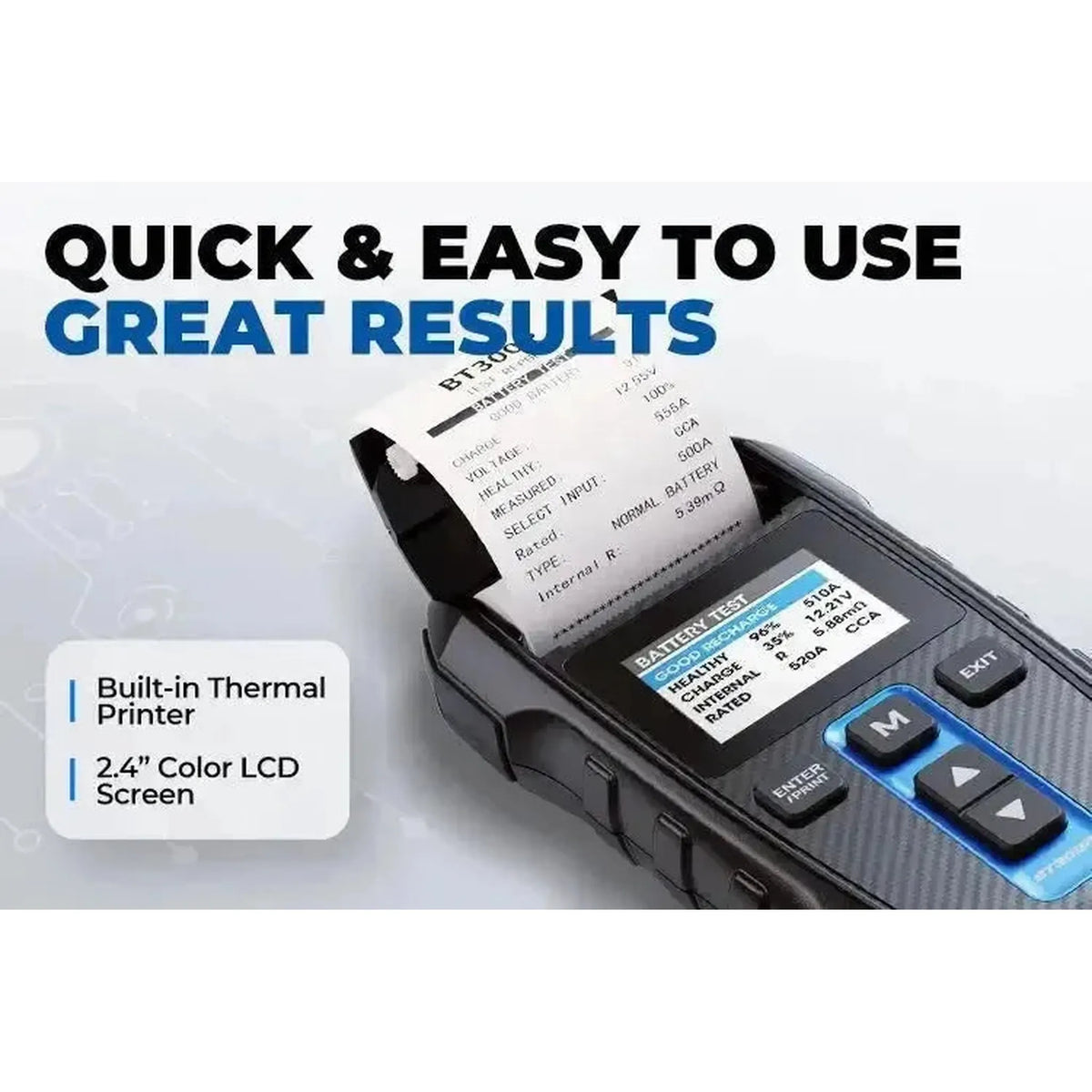 Topdon BT300P | Tester akumulátoru