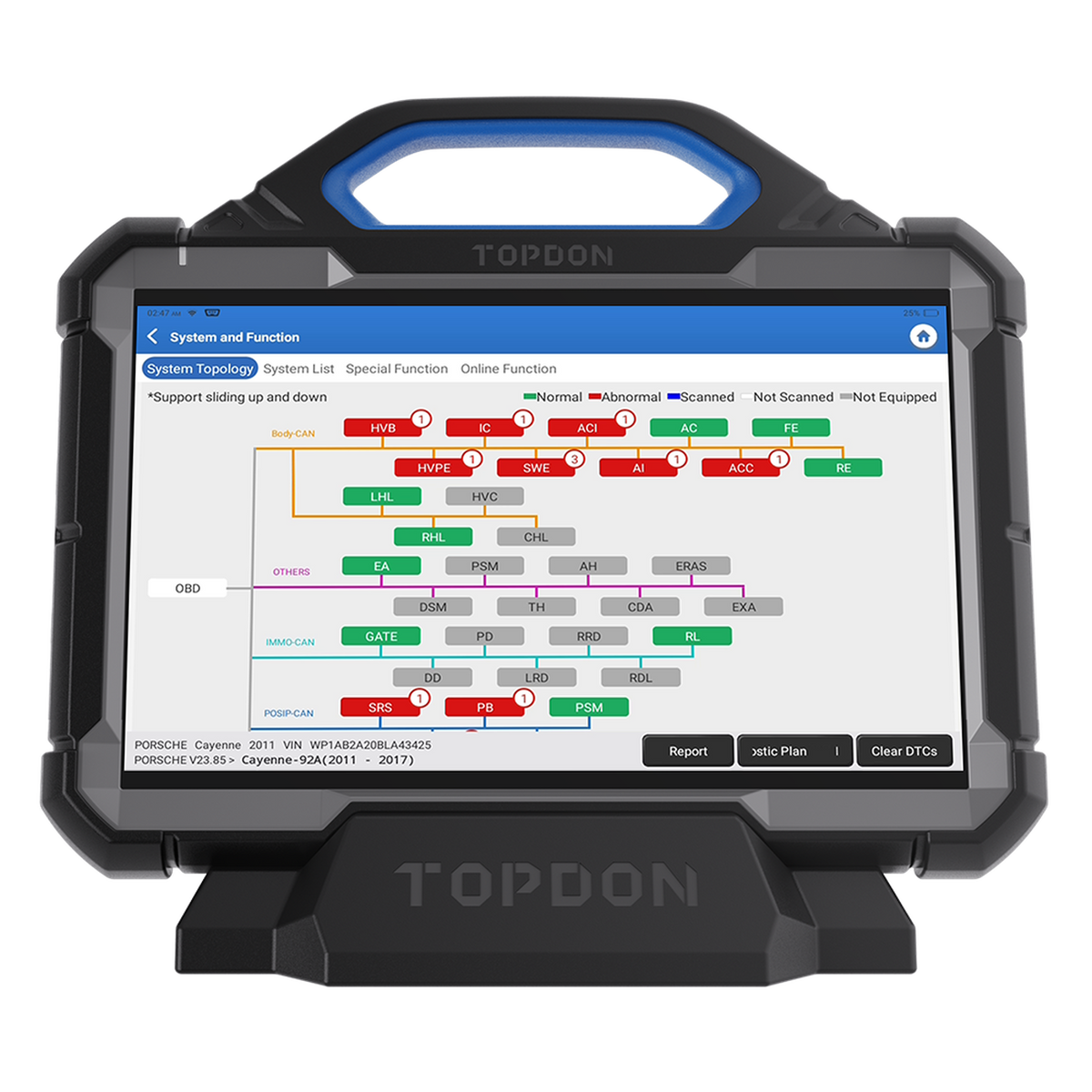 Topdon Phoenix Max | Diagnostický přístroj | Auto