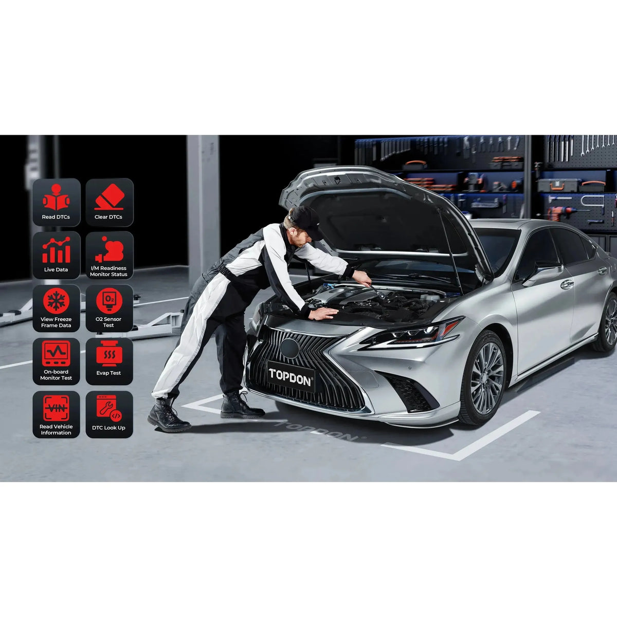 Topdon TopScan Pro | Diagnostický přístroj | Automobil