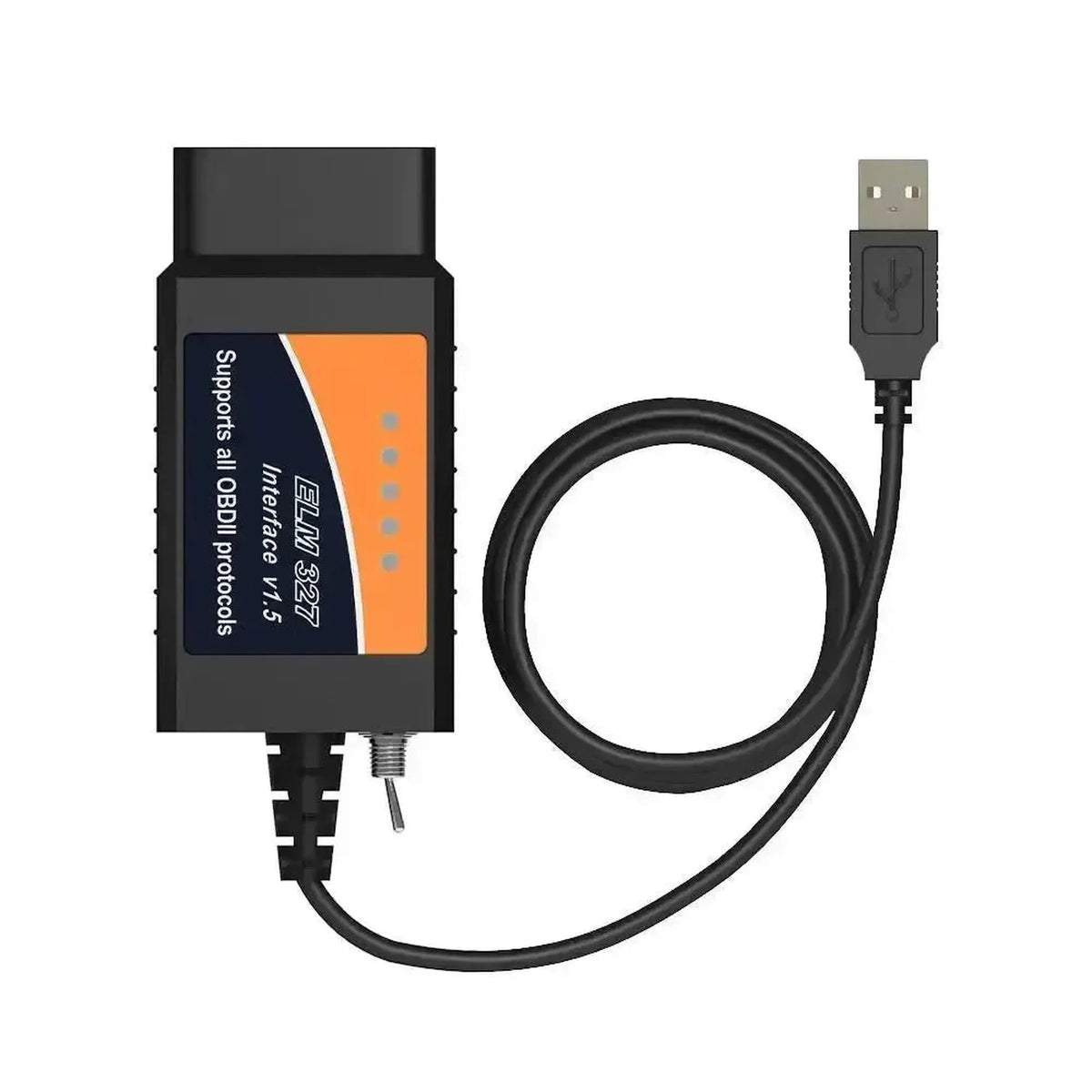 Univerzální ELM327 (CHT340) (HS/MS-CAN Switch) | USB-diagnostický kabel
