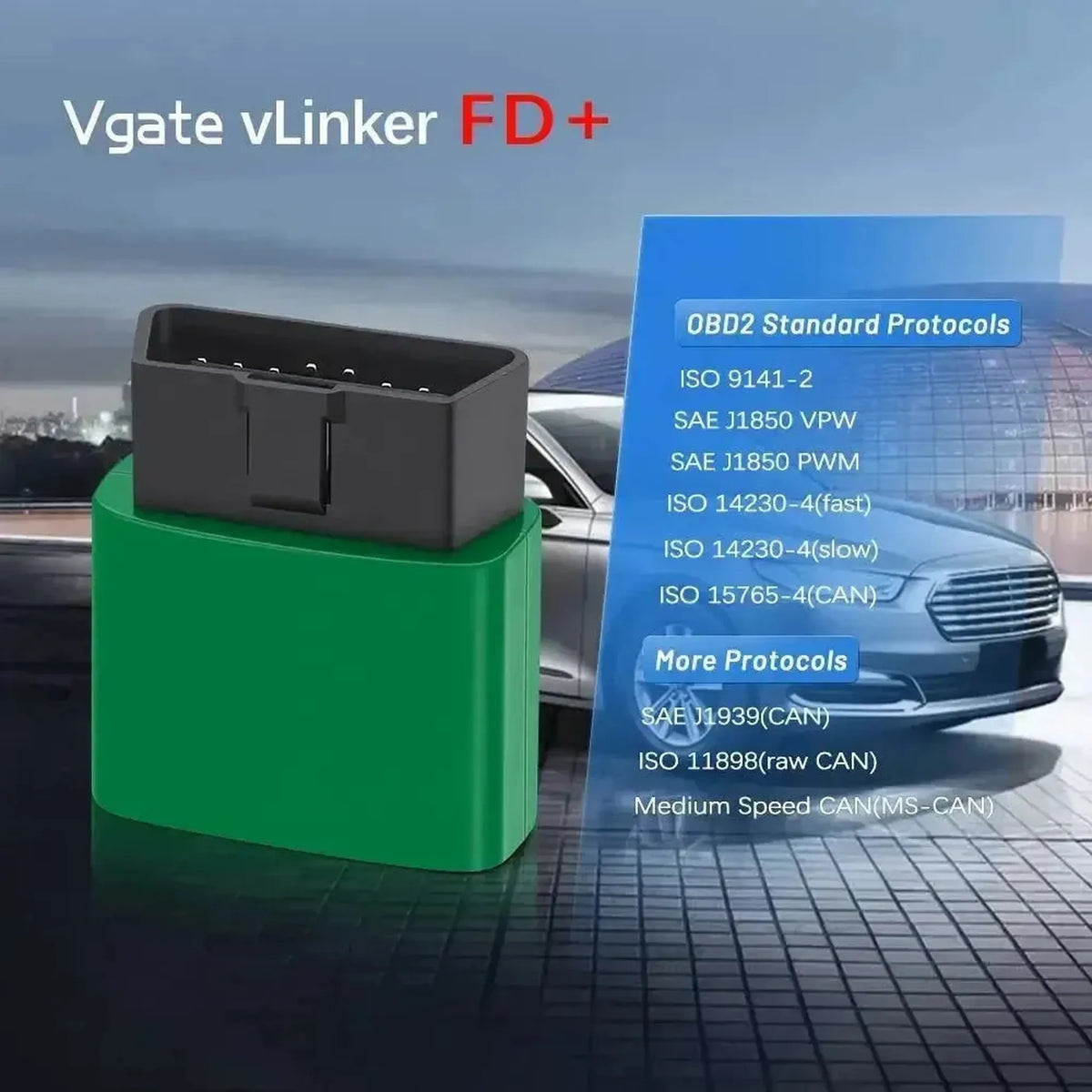 Vgate vLinker FD+ | ELM327-rozhraní (Bluetooth 4.0)